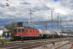 Re 620 028-1 durchfährt den Bahnhof Pratteln. Die Aufnahme stammt vom 09.05.2019.