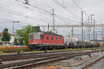 Re 620 017-4 durchfährt den Bahnhof Pratteln. Die Aufnahme stammt vom 11.06.2019.