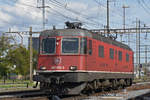 Re 620 089-3 durchfährt den Bahnhof Pratteln.