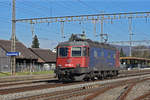 Re 620 008-3 durchfährt den Bahnhof Rupperswil.