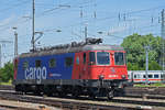 Re 620 007-5 durchfährt solo den badischen Bahnhof. Die Aufnahme stammt vom 27.05.2020.