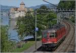 Bildfüllend zeigt sich das Château de Chillon und die nummernletzte SBB Re 6/6 11689 (Re 620 089-3)  Gerra Gambarogno  am Genfersee.  

8. Mai 2020