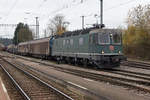 Re 6/6 11646  BUSSIGNY 
in Gerlafingen am 2. Dezember 2014 kurz vor der Abfahrt nach Zürich RBL.
Foto: Walter Ruetsch