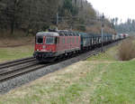 Re 620 066-1  STEIN AM RHEIN  ausnahmsweise mit dem Novelis Zug bei Niederbipp am 22.