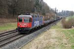 Re 620 026-5  ZOLLIKOFEN  mit dem täglichen Güterzug Gerlafingen-RBL bei Niederbipp am 22.