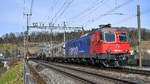 Re 620 022-4  Suhr  unterwegs kurz vor Brugg AG am 25.03.2021.