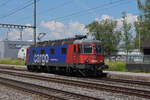 Re 620 065-3 durchfährt solo den Bahnhof Rupperswil. Die Aufnahme stammt vom 10.06.2021.