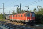 Re 620 084-4  UZNACH  als Re 10 in Gerlafingen am 14. September 2021.
Foto: Walter Ruetsch