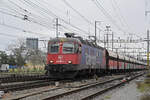 Re 620 071-1 durchfährt am 30.12.2022 den Bahnhof Pratteln.