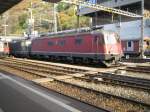 Eine Re 10/10 bestehend aus der Re 6/6 11664 ''Kniz'' und der Re 4/4'' 11309 war am 12.11.05 in Bellinzona abgestellt.