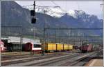 Re 6/6 11602  Morges  in Landquart (05.05.2014)