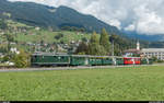 Am 26. August 2018 fand die 5. Fahrt des Zentralschweizer Whiskyzügli statt. Gefahren wurde mit dem  Muni  HGe 4/4 1992 und Mitteleinstiegswagen des Vereins zb Historic von Luzern nach Meiringen und zurück.<br>
Der Zug auf der Hinfahrt in Sarnen.