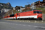 IR Luzern - Engelberg der Zentralbahn mit der HGe 4/4 101 967 bei Engelberg am 15.