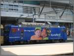 HGe 4/4 962 stand am 18.07.2007 vor einem Zug der Zentralbahn nach Interlaken im Bahnhof von Luzern.