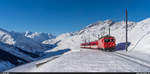 MGB HGe 4/4 II 103 mit Regio Andermatt - Disentis am 10.