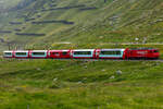 MGB, HGe 4/4II, 105, 26.06.2022, Oberalppass