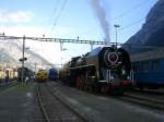 Die Tschechische 475 179 in Erstfeld zum Gotthard-Jubilum! (08.09.2007)