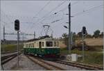 Der BAM BCFe 4/4 N� 2 rangiert in Apples.