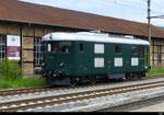SBB - Oldtimer Bm 4/4 18451 als Rangierlok für die meisten Rangierarbeiten am Bahnfest in Etzwilen am 27.04.2025