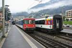 Willkommene Abwechslung im Tessin: Planmssig verkehren keine Pendelzge am Gotthard, auch die EWI Pendel sind im Tessin leider schon  ausgestorben .