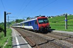 Die Regionalzüge Genève - La Plaine werden in der Regel tagsüber mit zwei RABe 522 (Flirt) geführt.