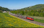 SBB Re 460 061 / Olten, 22. April 2026<br>
IC8 Romanshorn - Brig