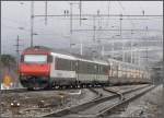 DS IC 2000 mit Zusatzmodul verlsst Landquart Richtung Zrich HB.