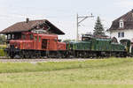 Seetalbahn, DE 6/6, 15301, ( mit Be 6/8 13302 ), 03.09.2016 Hochdorf/Schweiz