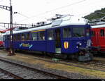 SBB - Bahn-Fest zu Besuch der Triebwagen von Tunnelkino ABe 526 290-2 ( ex SOB )  bei SBB Historic im Depot Olten am 27+28.08.2023