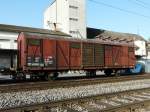 SBB - Gterwagen vom Typ Gbs  21 85 150 1 429-6 in Mnchenbuchsee am 10.04.2011