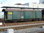 Postgterwagen Z 50 85 00-33 385-3 im SBB bahnhof von Biel-Bienne am 21.01.2007