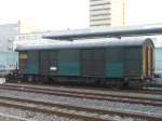 Postgterwagen Z 50 85 00-33 279-8 abgestellt im SBB Personenbahnhof von Biel - Bienne am 16.02.2007