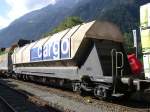 Dieser Wagen war auf dem Festgelnde zur Feier 125 Jahre Gotthardbahn in Erstfeld am 08.09.2007 ausgestellt.