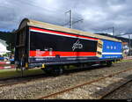 ex SBB - OeBB Jubi Wagen  Hbils-vy  21 85 237 0 464-9 abgestellt im Bhf.