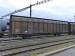 SBB - Güterwagen vom Typ  Hbbills 21 81 247 1 354-4 im Güterbahnhof Biel am 14.12.2014