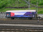SBB - Güterwagen Hbils-vy  21 85 237 0 382-3 mit SBB Werbung abgestellt im Bahnhofsareal in Olten am 14.05.2016