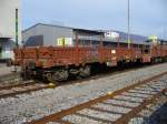 Gterwagen des Typ Rens 31 85 398 0 079-5 Abgestellt im SBB Gterbahnhof von Biel - Bienne am 05.11.2006