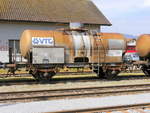 SBB - Güterwagen von Typ Zcs 23 85 736 6 900-5 im Bahnhofsareal von Herzogenbuchsee am 03.04.2018