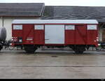 SBB - Historischer Güterwagen K  49361 ( X 40 85 95 25 036-1 ) ausgestellt im Areal der SBB Werksätte in Yverdon anlässlich der Feier 175 Jahre Bahnen am 02.10.2022