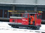 Fahrleitungsdraisine Xmh 1/2 4963 der FO in Andermatt.