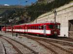 Regiozug nach Brig in Zermatt. 05.08.07