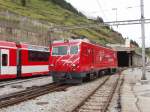 HGe 4/4 106 in Zermatt.