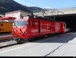 MGB - HGe 4/4 103 im Bhf Zermatt am 26.05.2023