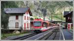 R226 im Bahnhof Randa. (04.08.2013)