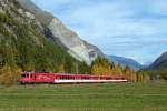 MGB: Regio mit HGe 4/4 ll 5 in Richtung Zermatt am 25.