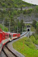 Am 06.05.2024 bereisten Peter Ackermann und ich die Matterhorn-Gotthard-Bahn auf dem Abschnitt von Brig in Richtung Disentis.