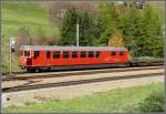 BDt 4362 fhrt den Autozug durch den Furkatunnel nach Oberwald.