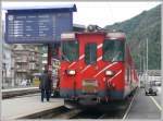 Deh 4/4 mit Regionalzug nach G�schenen in Brig.