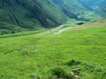 Unterwegs vom Oberalppass nach Andermatt.