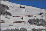 R839 kommt vom Oberalppass herunter nach Andermatt.